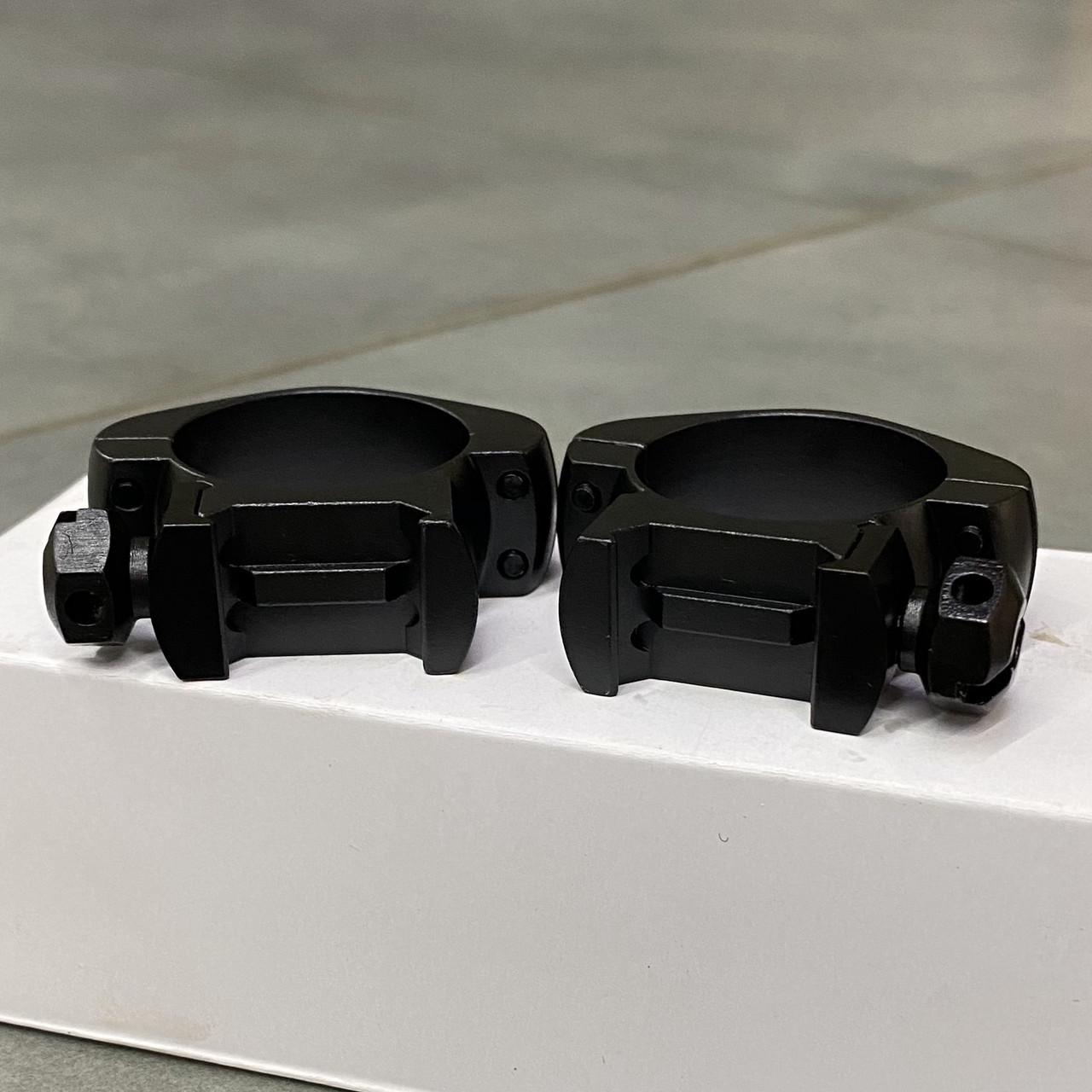 Кольца Hawke Precision Steel 30 мм Low на Weaver/Picatinny (23005) - фото 6