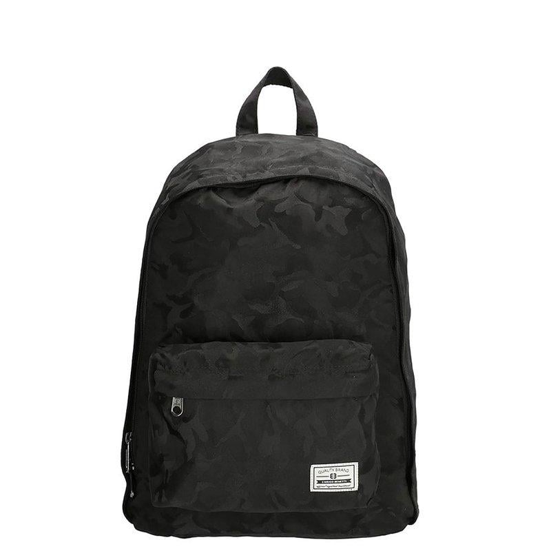 Городской рюкзак Enrico Benetti Gerona с отделением для ноутбука 25 л Black (Eb54640001)