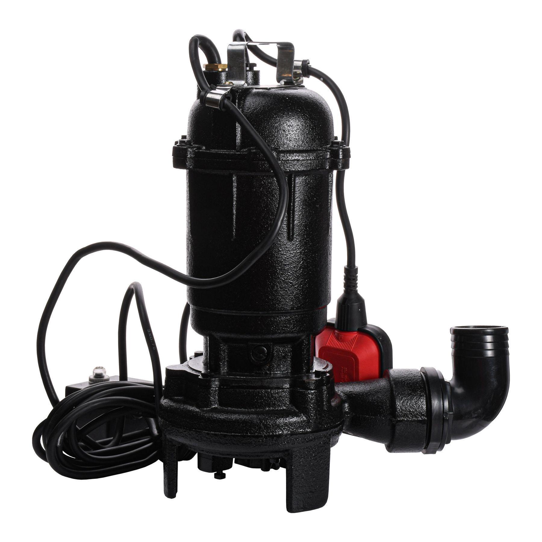 Насос занурювальний вихровий фекальний VOLKS pumpe WQD8-12G 000013625 1100 Вт (106184) - фото 2