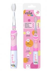 Ультразвуковая зубная щетка Vega VK-400 для детей VK-400Pink