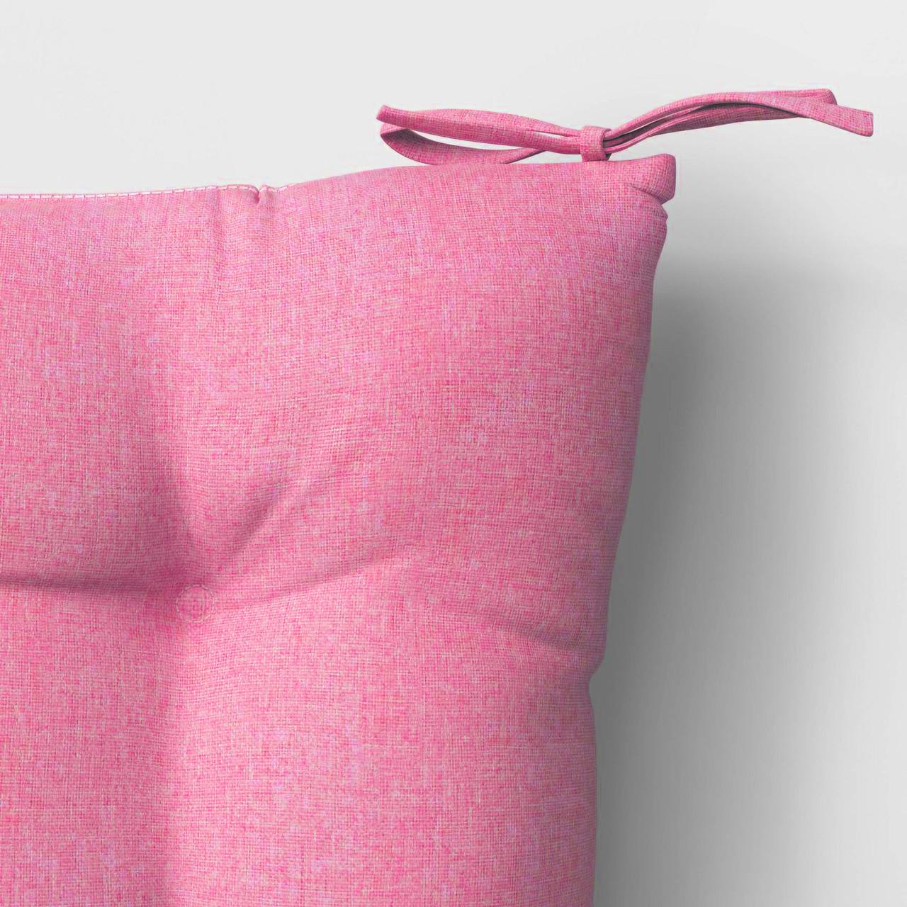 Подушка на стул/кресло BIG YETI 50x5x50 см квадратная ткань нейлон Розовый (1540701946) - фото 3 Подушка на стул/кресло BIG YETI 50x5x50 см квадратная ткань нейлон Розовый (1540701946) - фото 3