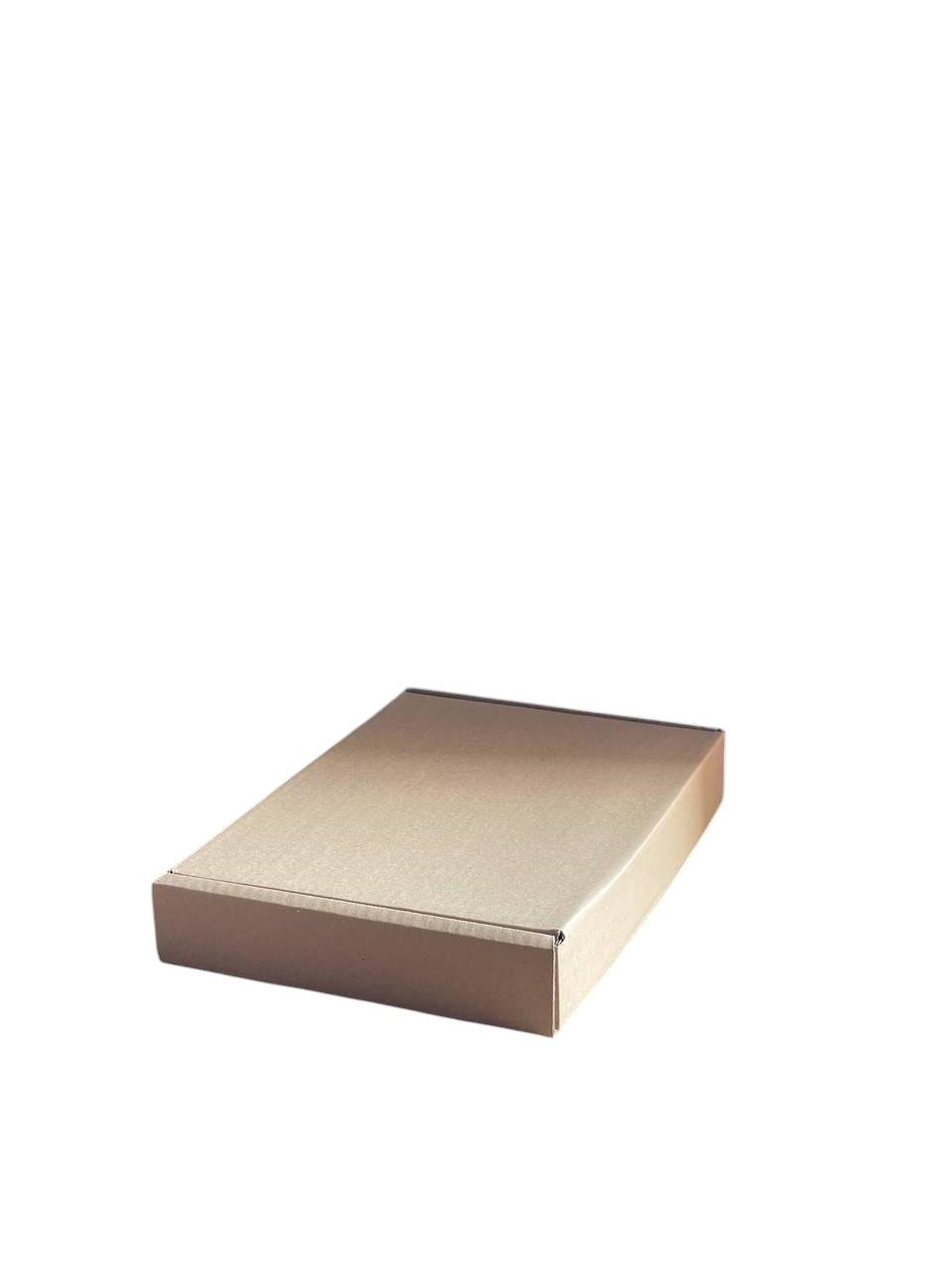 Картонна коробка самозбірна Стандарт крафт 340x240x50 мм 1 кг (2032057544)