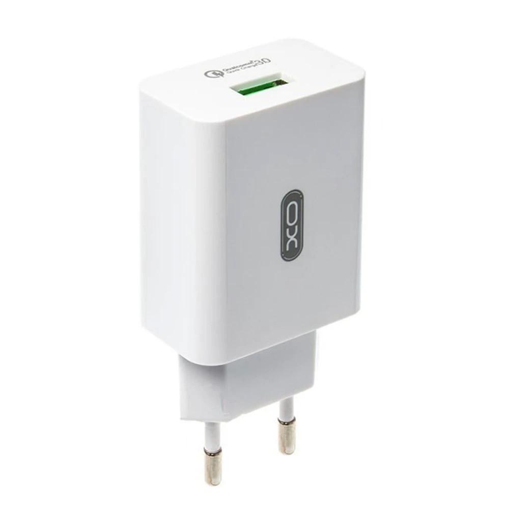 Зарядное устройство для сети XO L36 QC3.0 1USB/3A Белый (1830482343)