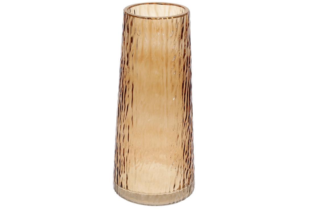 Ваза стеклянная BonaDi Шанхай 28 см (591-299)