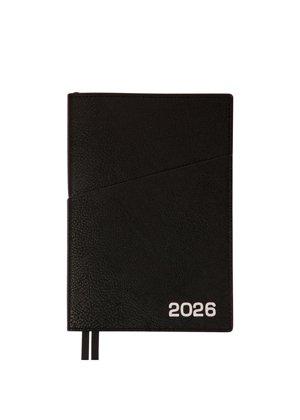 Ежедневник Leo Planner 2026 Credo датированный А5 Черный (252647)