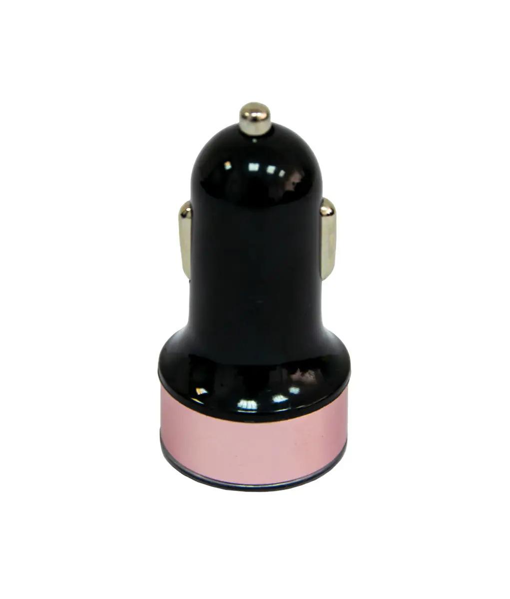 Зарядка в авто Car Charger HC6 2.4A Dual USB Розовый (1008457-Pink) Зарядка в авто Car Charger HC6 2.4A Dual USB Розовый (1008457-Pink)