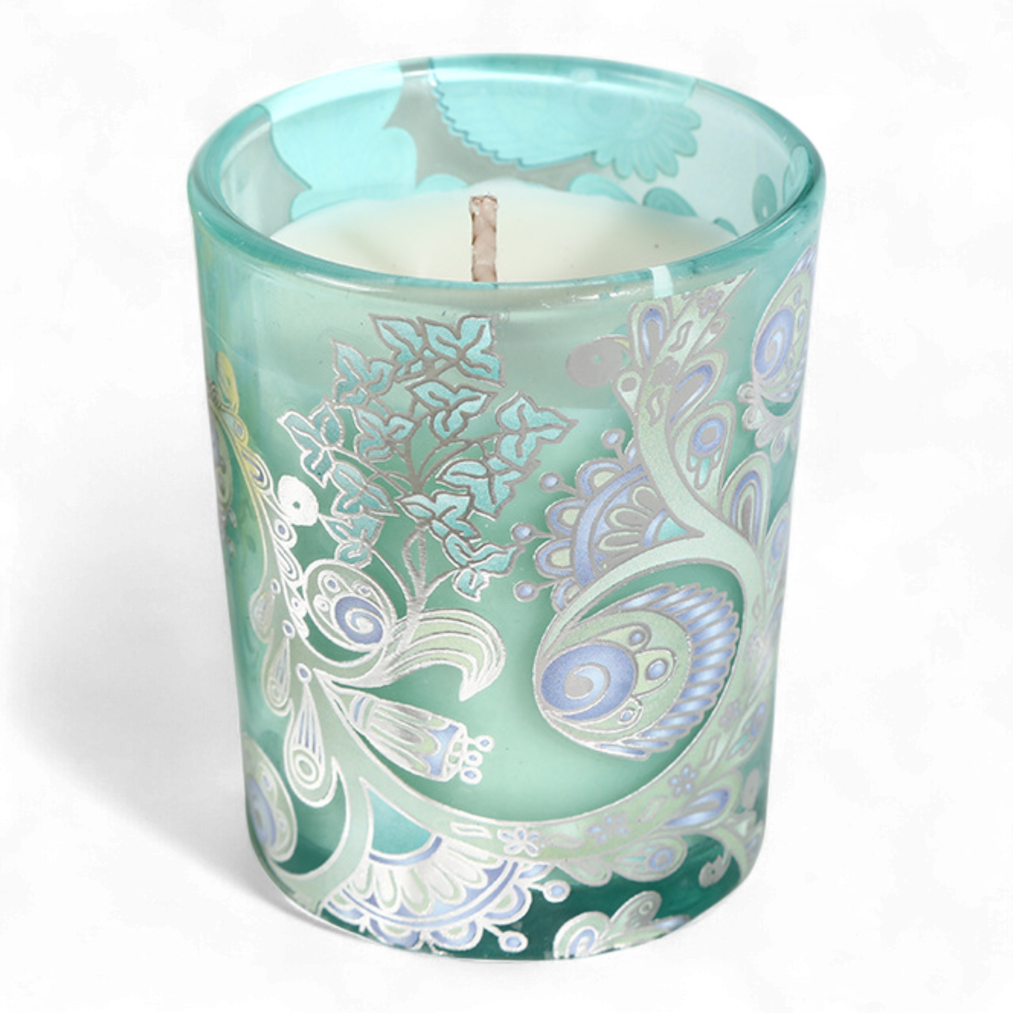 Свеча в стакане Tulip Green-Reverse Paris (1018)