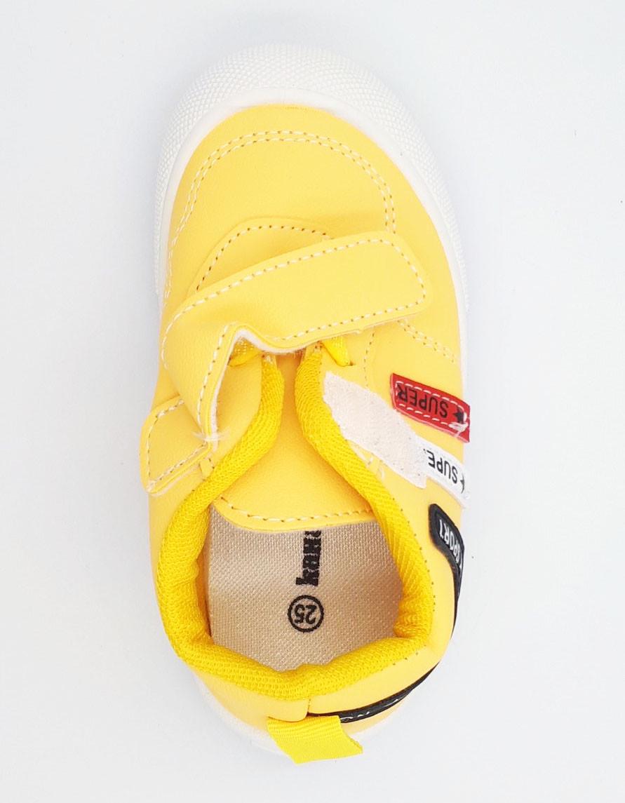 Кросівки для хлопчиків Канарейка J25922/22 р. 22 Жовтий - фото 4 Кросівки для хлопчиків Канарейка J25922/22 р. 22 Жовтий - фото 4