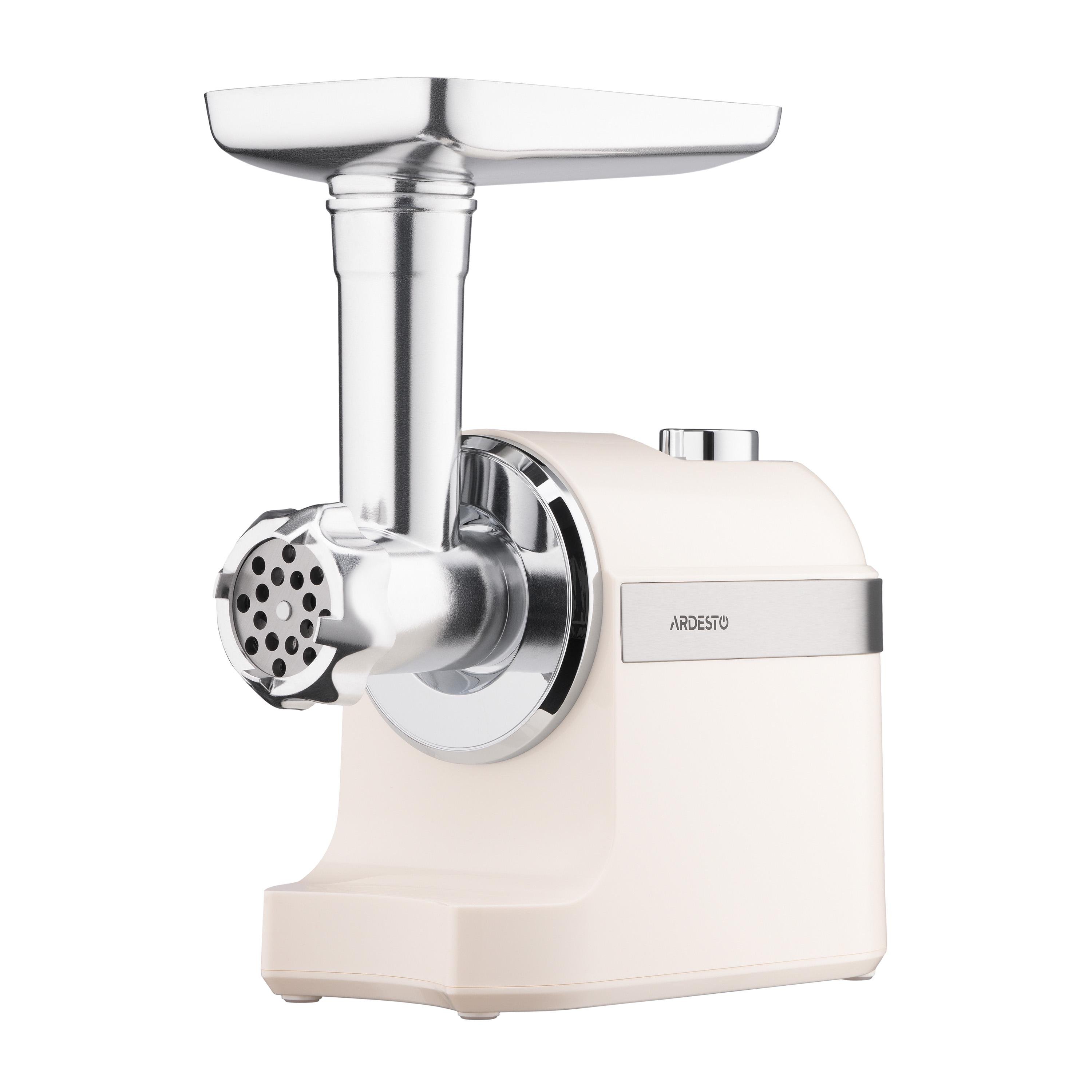 Мясорубка Ardesto 1800Вт MGK-1800BG 2 режима производительность 2 кг/мин Бежево-серебристый (618914) - фото 3 Мясорубка Ardesto 1800Вт MGK-1800BG 2 режима производительность 2 кг/мин Бежево-серебристый (618914) - фото 3