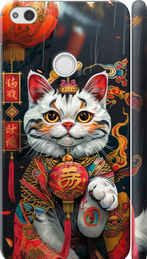 Чехол на Huawei P8 Lite (2017) China Cat v2 (6135m-777-42517)
