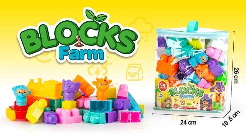 Конструктор JS 8046 54 деталей (125648)