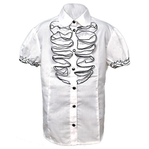 Блузка Ян Данилов 164 см Николь Белый