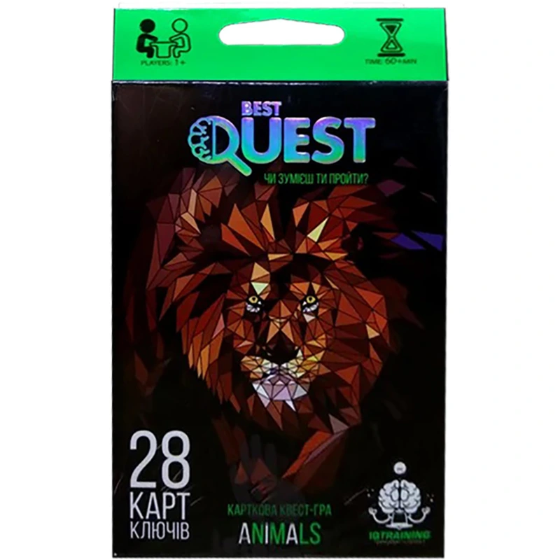 Квест-гра карткова "BEST QUEST" BQ-01-01-04U BQ-01-02U
