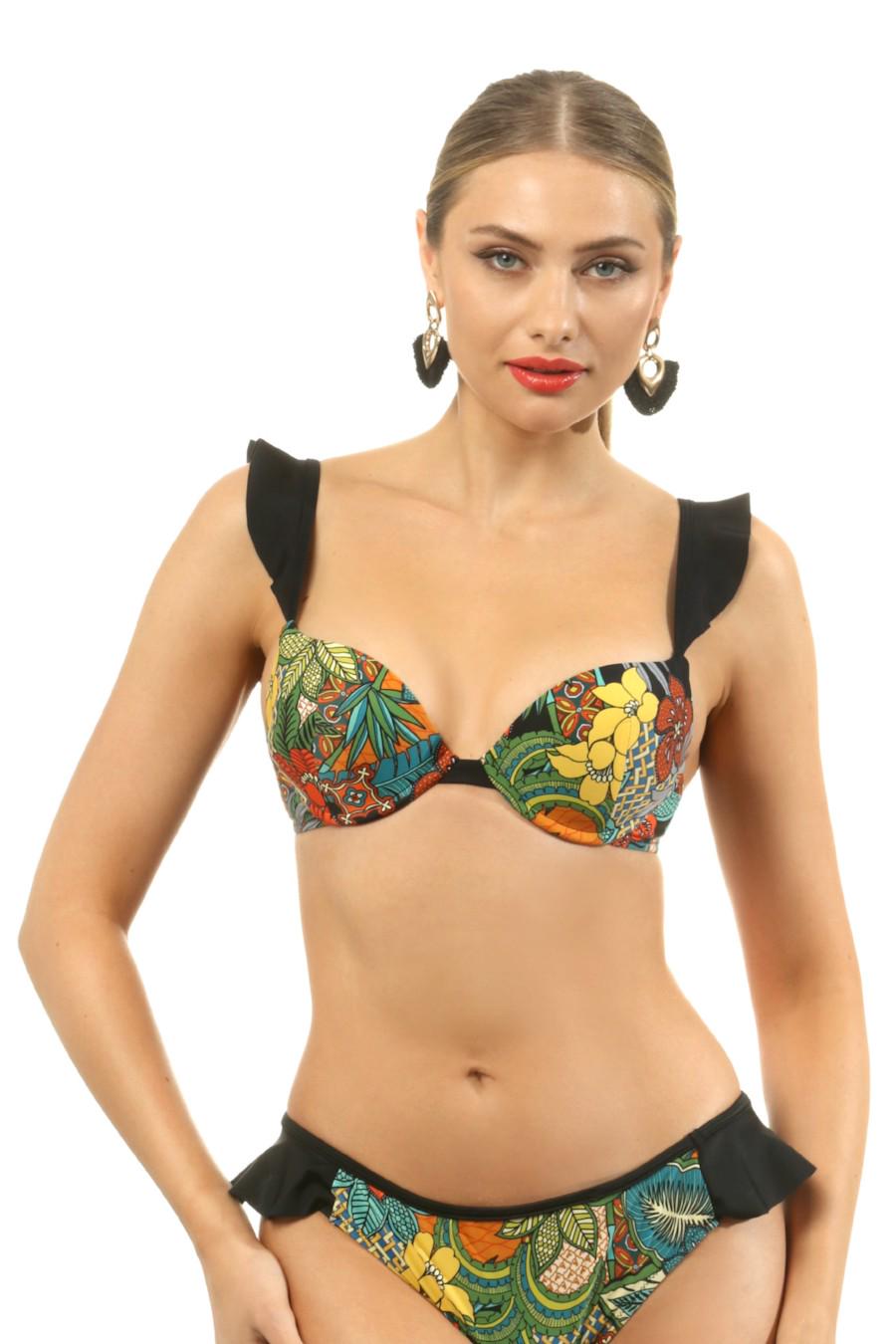 Верх купальника Push Up gel Jolidon 46B Черный (NI/76890)