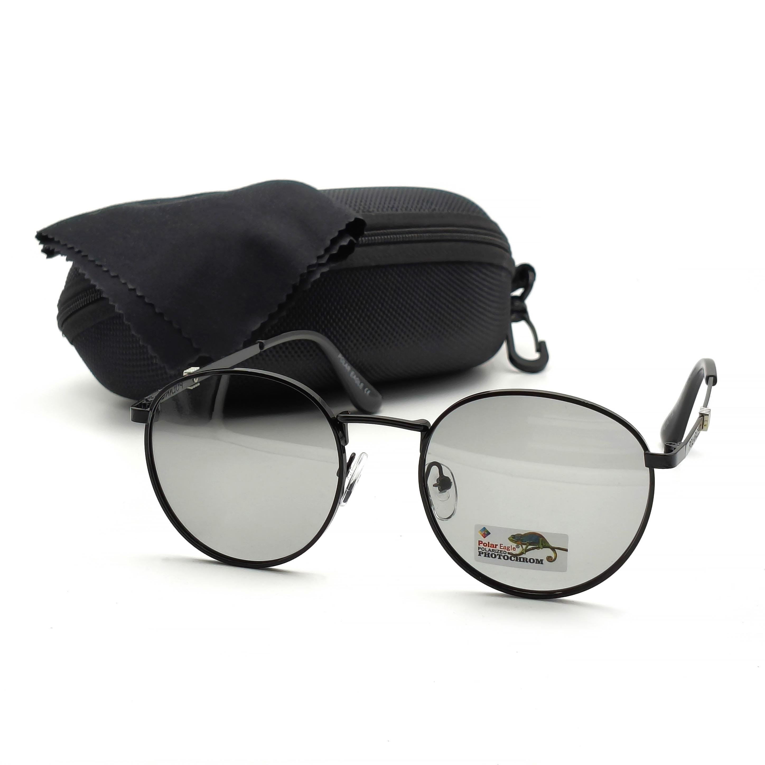 Солнцезащитные очки фотохромные Polar Eagle PE06134 с поляризацией Черный (29889329)