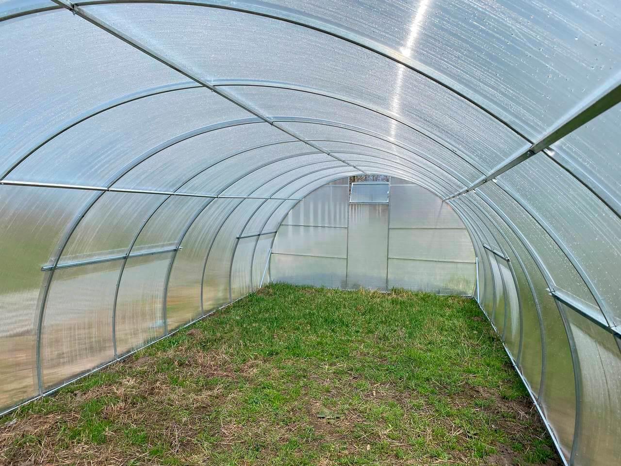 Теплиця Веган 4x8 із оцинкованої квадратної труби з полікарбонатом 4 мм - фото 9