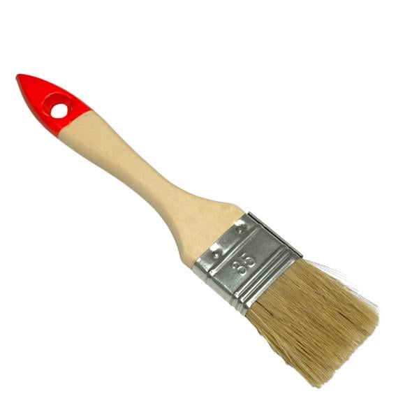Кисть флейца Woffmann 35 мм Standart 1,5" с деревянной ручкой
