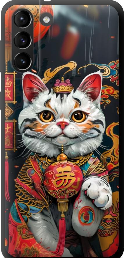 Чехол на Samsung Galaxy S21 Plus China Cat v2 (6135b-2115-42517)