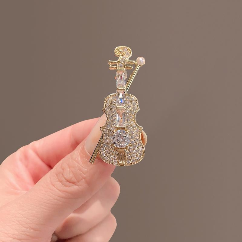 Брошь Скрипка (494693257)