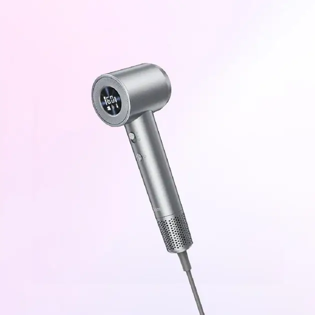 Фен Hoco HP10 High-Speed Negative Ion Hair Dryer with Digital Display Grey - фото 3 Фен Hoco HP10 High-Speed Negative Ion Hair Dryer with Digital Display Grey - фото 3