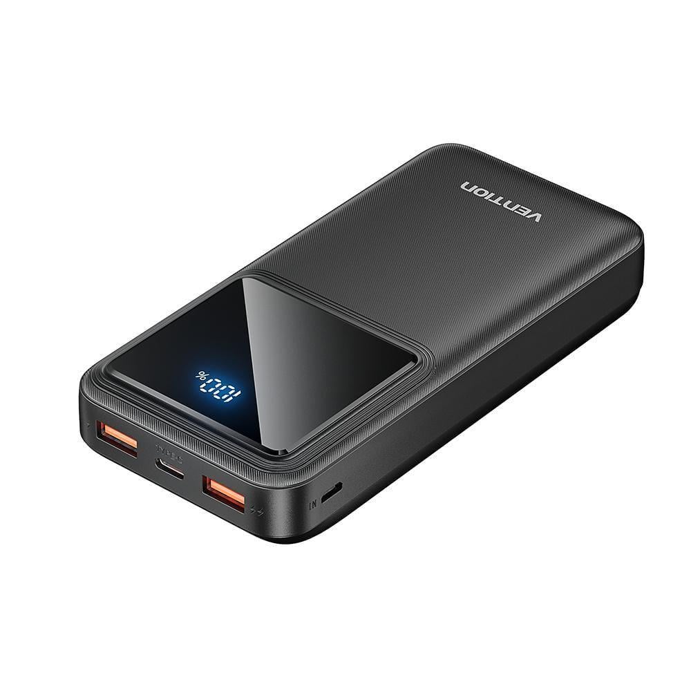 Павербанк с быстрой зарядкой Vention 20000 mAh 22,5 Вт Черный (FHLB0)
