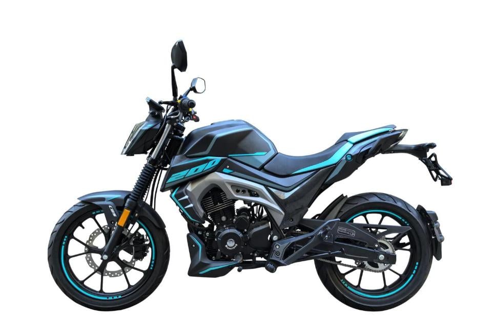 Мотоцикл Musstang Region ST Бирюзовый