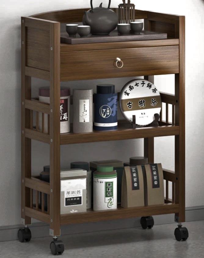 Столик сервірувальний з дерева Танум Капучино (ЭТК-003509)