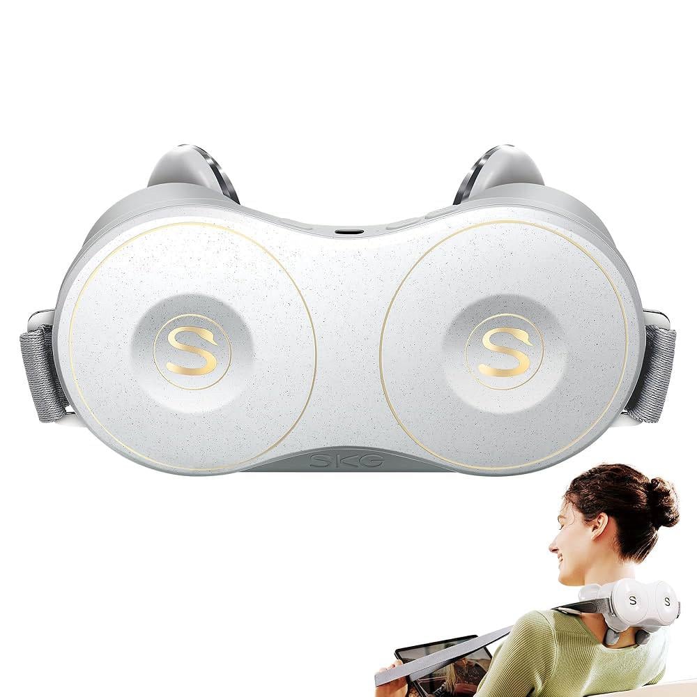 Массажер для шеи и головы SKG H7-E электрический шиацу портативный с подогревом для релакса и снятия боли - фото 7 Массажер для шеи и головы SKG H7-E электрический шиацу портативный с подогревом для релакса и снятия боли - фото 7