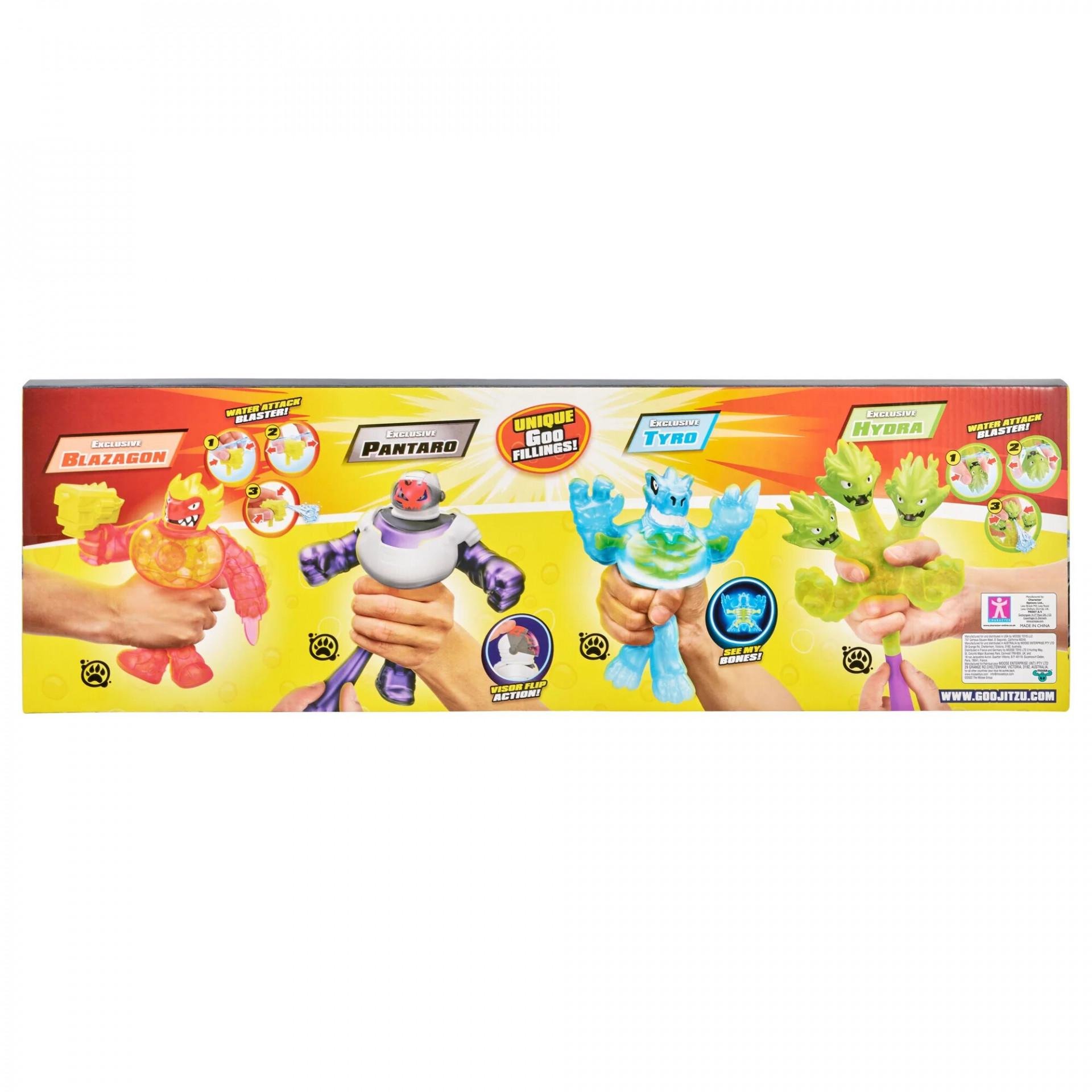 Набір з 4-х фігурок тягучок Гуджітсу Heroes of Goo - фото 7 Набір з 4-х фігурок тягучок Гуджітсу Heroes of Goo - фото 7