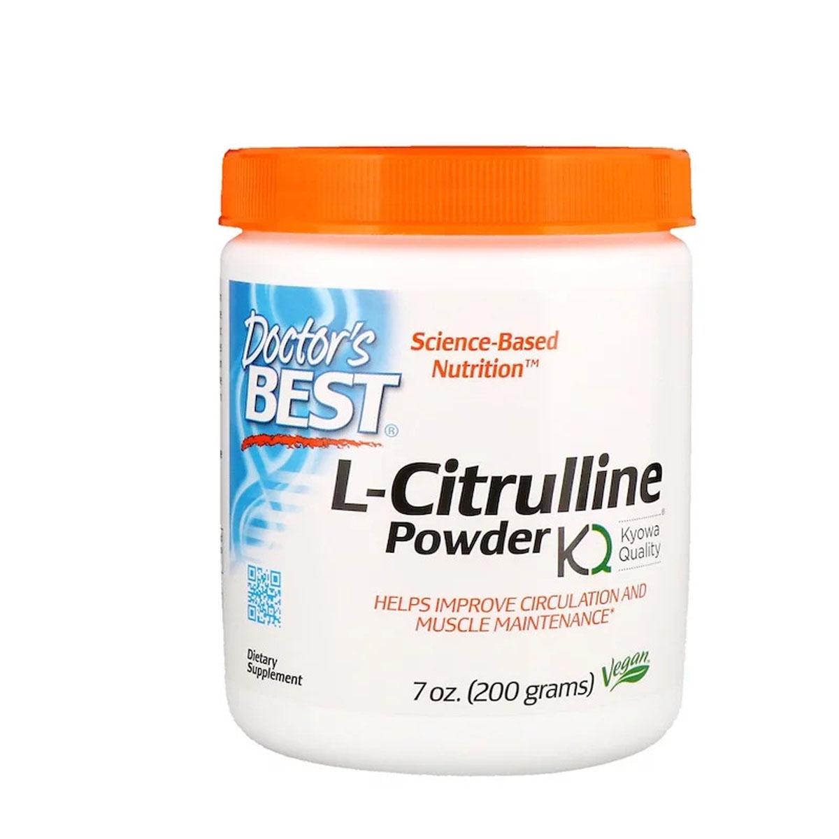 L-цитруллин в порошке Doctor's Best L-Citrulline Powder 200 г (DRB00437)