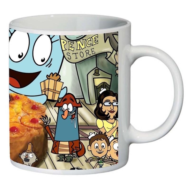 Чашка з принтом Дивовижні лихоключення Флепджека MM Flapjack 004 (2243005690)