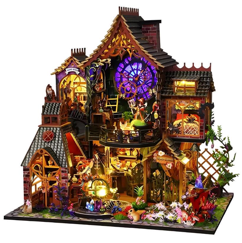 Конструктор мініатюрний DIY House ES015-A Magic Forest румбокс 27x20x27 см (2104618647) Конструктор мініатюрний DIY House ES015-A Magic Forest румбокс 27x20x27 см (2104618647)