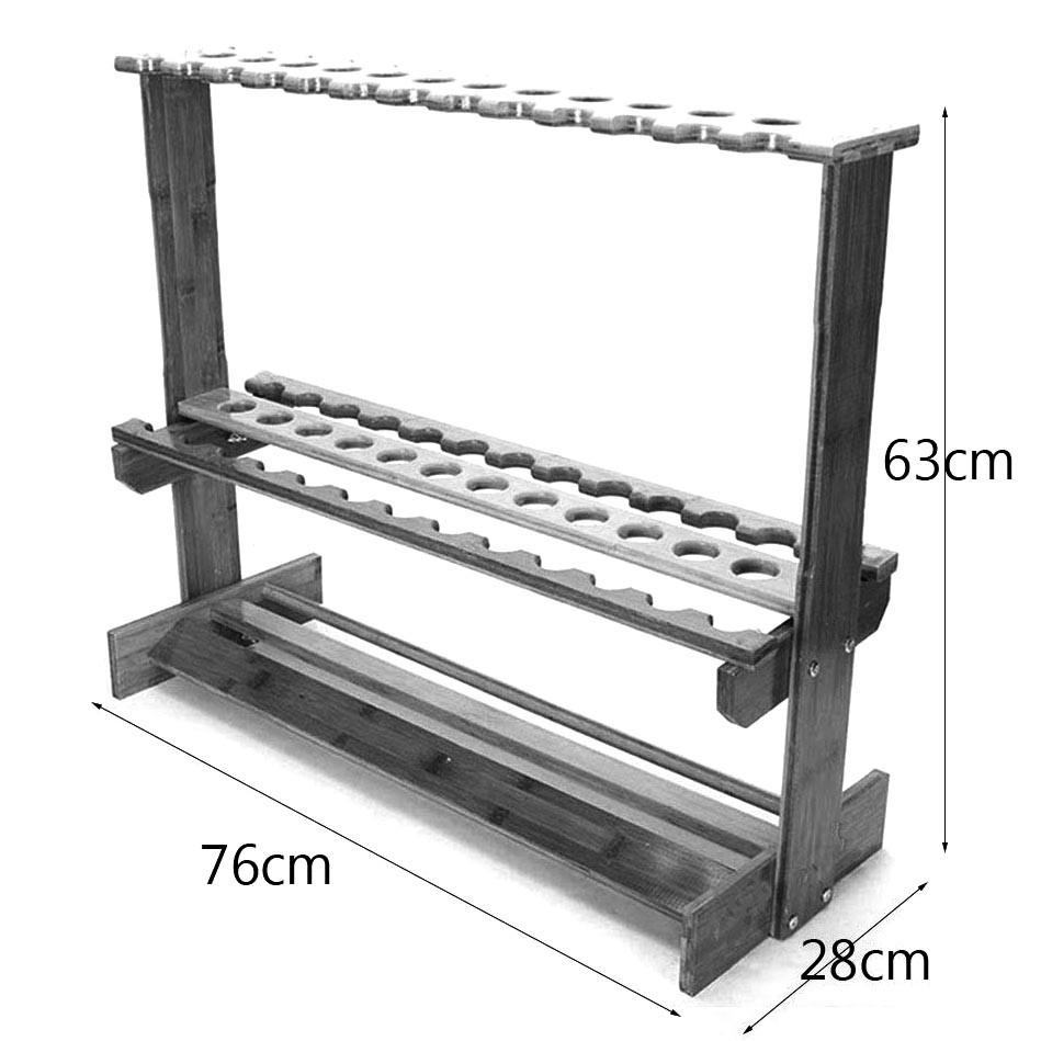 Органайзер для вудок із дерева Баскунчак Мокко (РИБ-000410) - фото 3