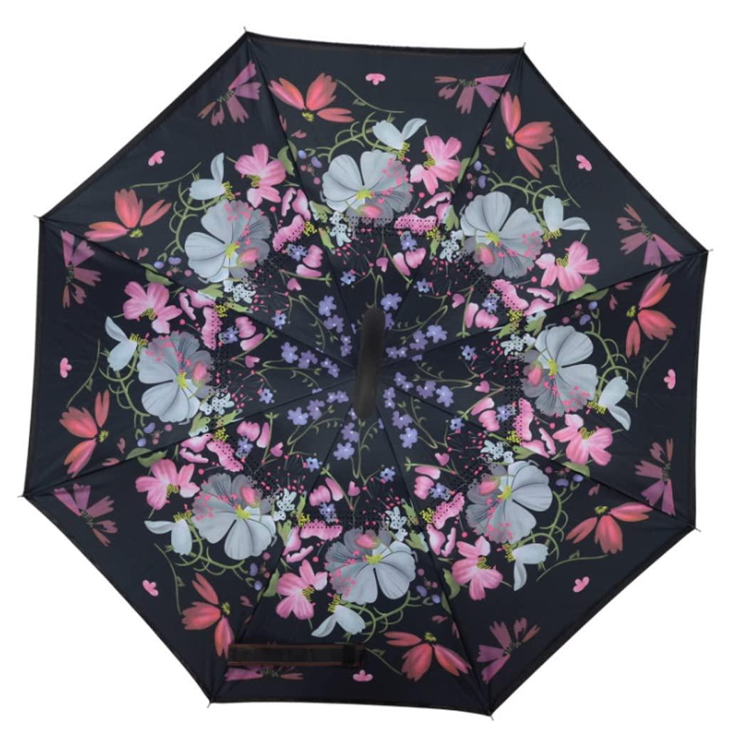 Парасолька зворотного складання Iris 8 спиць купол 120 см (30242) - фото 3 Парасолька зворотного складання Iris 8 спиць купол 120 см (30242) - фото 3