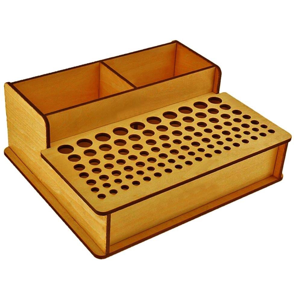 Органайзер кожевника из дерева Митимна Карри (ОКО-000403)