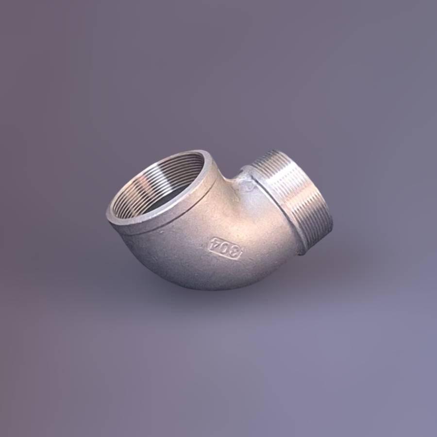 Відвід різьбовий DN65 ВН/ЗР BSPP н/ж сталь AISI304 90° Class 150 2-1/2" (29202937) - фото 6 Відвід різьбовий DN65 ВН/ЗР BSPP н/ж сталь AISI304 90° Class 150 2-1/2" (29202937) - фото 6