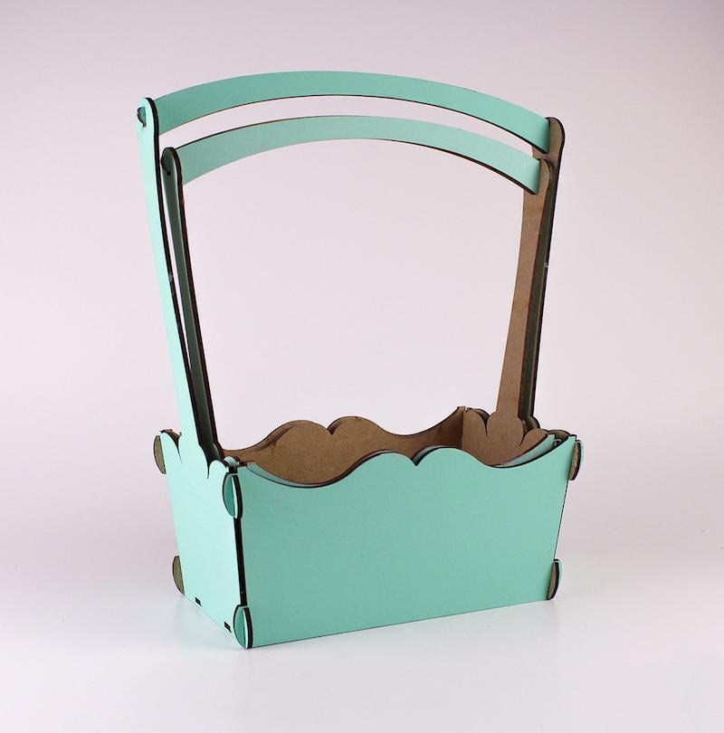 Комплект корзин середній Зелений (2191)