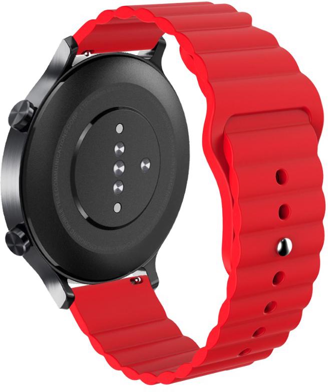 Ремешок Wave для Realme Watch S 22мм Red (22647-2D) - фото 2 Ремешок Wave для Realme Watch S 22мм Red (22647-2D) - фото 2