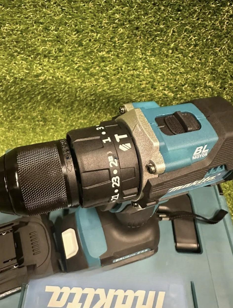 Шуруповерт ударний акумуляторний 48 В/150 Нм 2 батареї по 6 А·год Чорний (DTW485BL) - фото 4