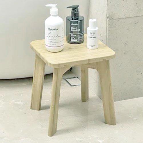 Табурет для ванной из дерева Ялорида Бланже (ТВН-010701)