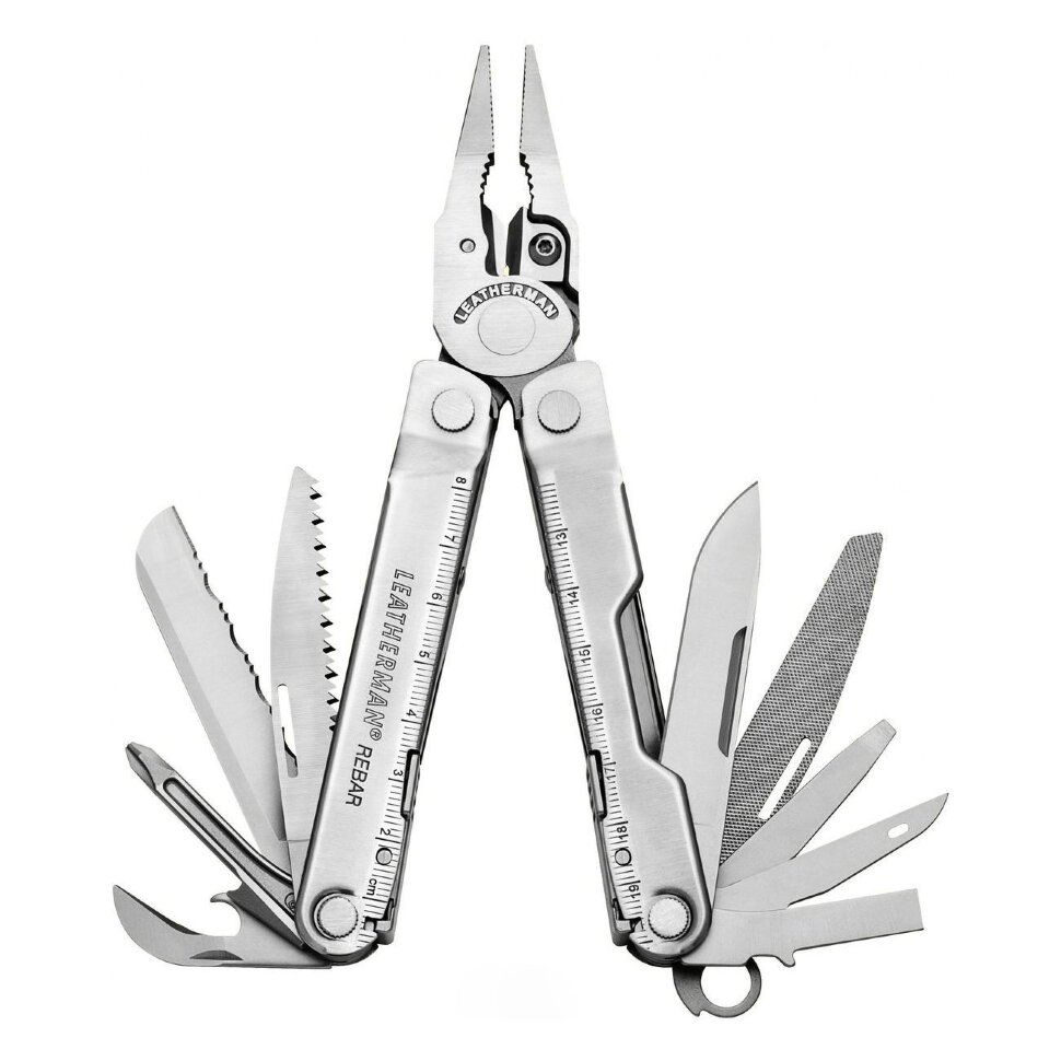 Мультиінструмент Leatherman Rebar картонна коробка/синтетичний чохол (2759558080)
