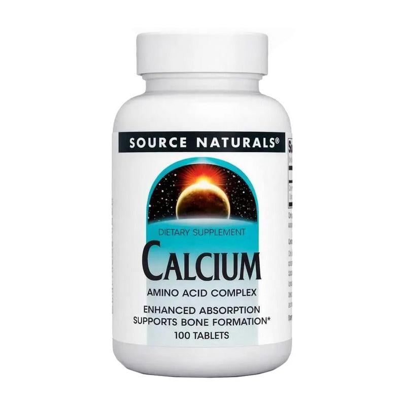 Кальцій Source Naturals Calcium 200 mg 100 табл.