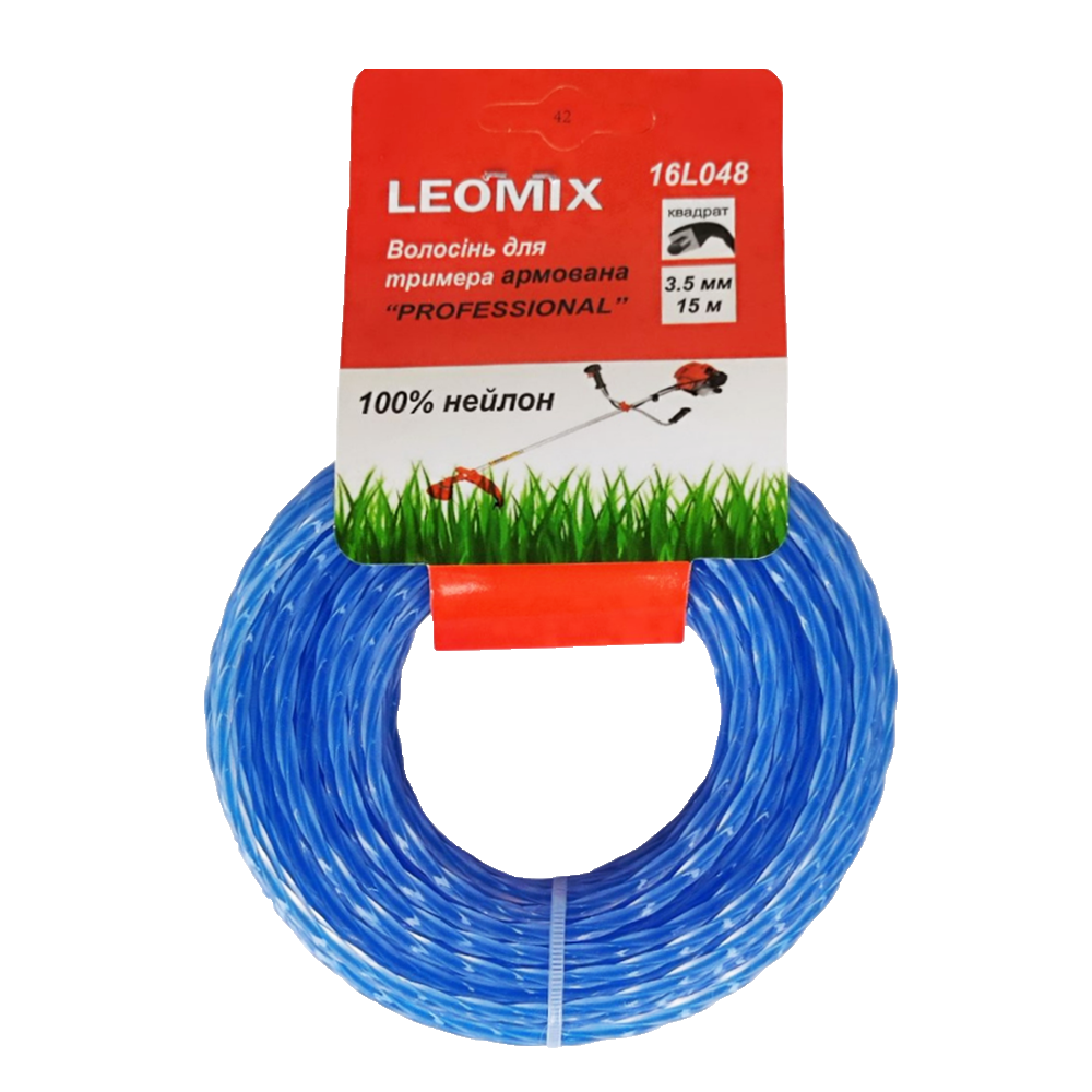 Жилка для триммера армированная крученая 3,5 мм 15 м (1794)