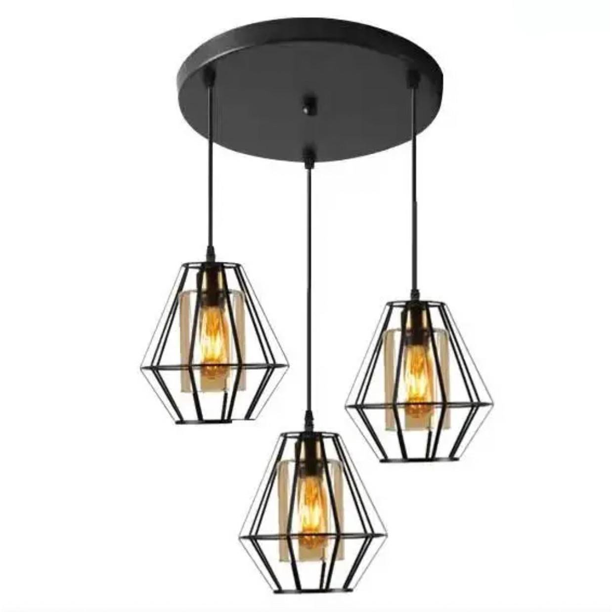 Люстра підвісна Numina 63-N6/3BK Чорний