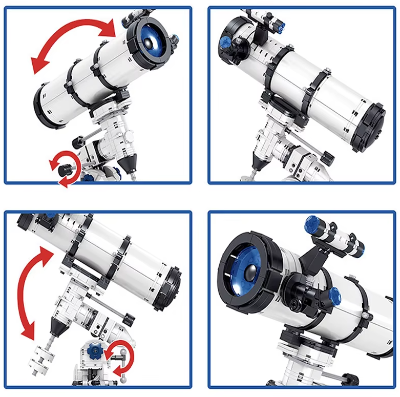 Конструктор дитячий Телескоп з колекції Космос 780 дет. (1050) - фото 8 Конструктор дитячий Телескоп з колекції Космос 780 дет. (1050) - фото 8