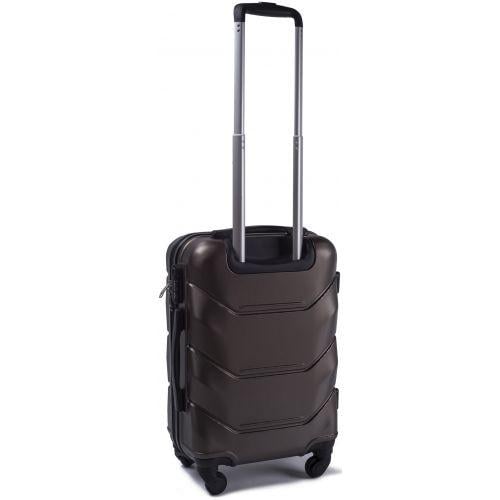 Валіза пластикова Wings 147 маленька Кавовий - фото 2 Валіза пластикова Wings 147 маленька Кавовий - фото 2