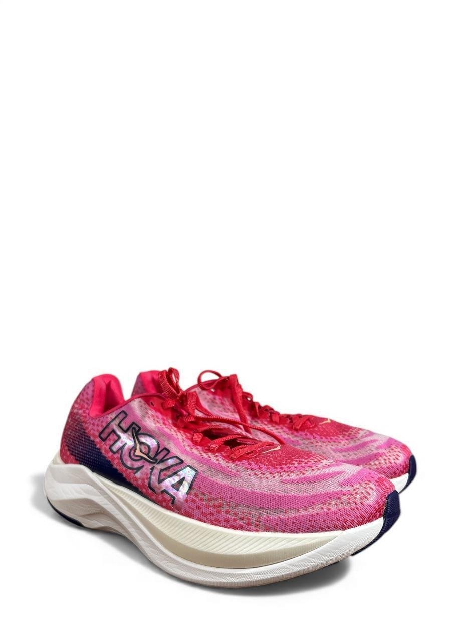 Кроссовки женские Hoka One One Mach-X 1141451 RSRW р. 42 2/3 27 см Розовый (30644502)