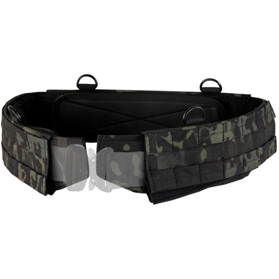 Пояс Condor Slim Battle Belt M с системой Molle без ремня Черный (121160-021-M)