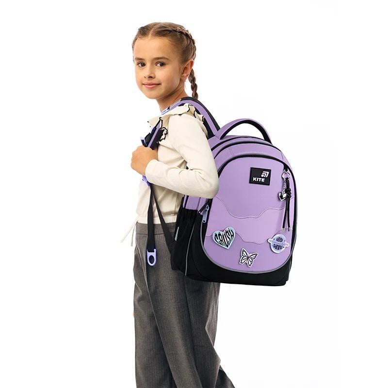 Школьный рюкзак KITE Education Crush 18 л Сиреневый (K26-700M-1)
