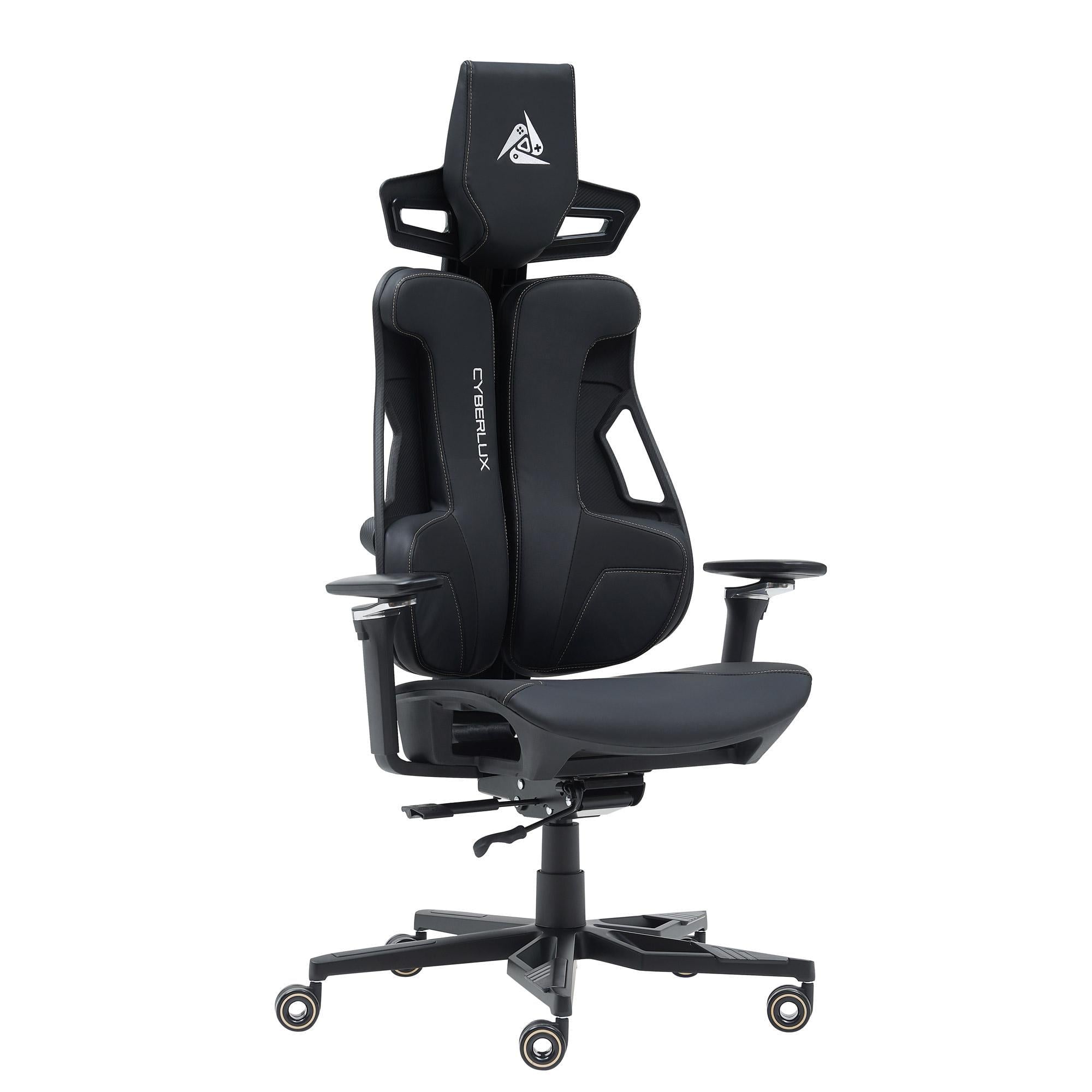 Кресло геймерское Cyberlux V10 экокожа Black (GM- V10 PB)
